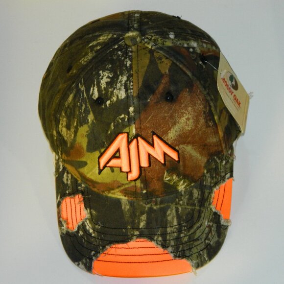 3 for/$30 Mossy Oak Camouflage Baseball Hat Cap Green Orange Military Hunting - Picture 3 of 9
